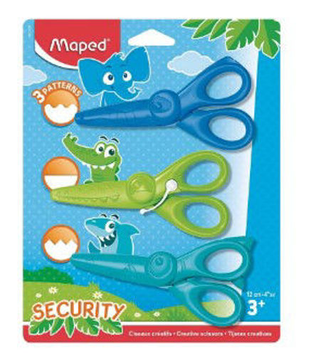 Picture of Scissor For Kids Plastic (Set of 3) Assorted Color