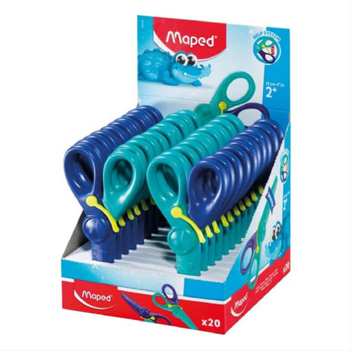 Picture of Scissor For Kids Plastic Assorted Colors Maped