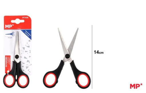 Picture of Scissors for Adults 14cm Black Metal MP