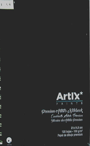 Picture of Sketch book A5 White 100gr Spiral Artix