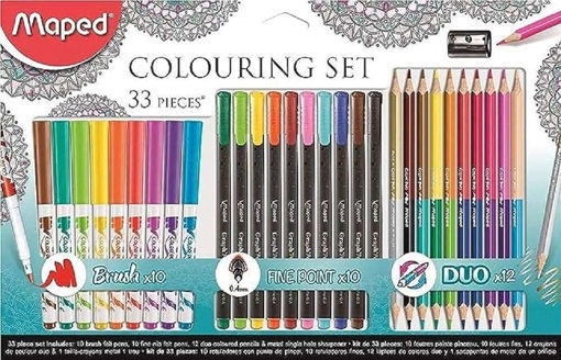 Picture of Coloring Set 33colors Maped
