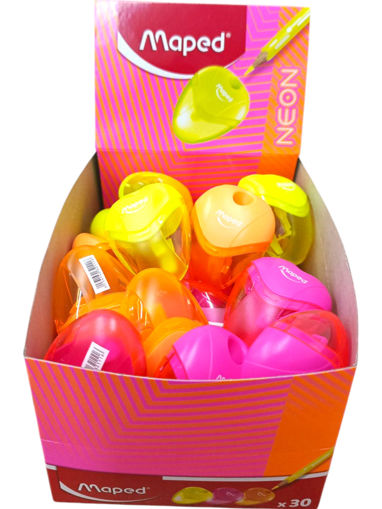 Picture of Sharpener With Barrel Neon Color Igloo Maped