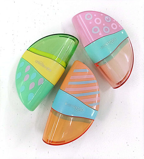 Picture of Sharpener Fantasy Pastel with Eraser Keyroad