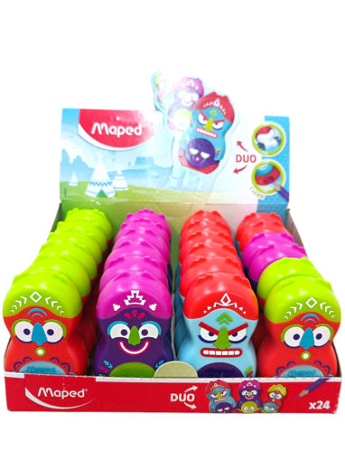 Picture of Sharpener With Eraser Tantem Maped