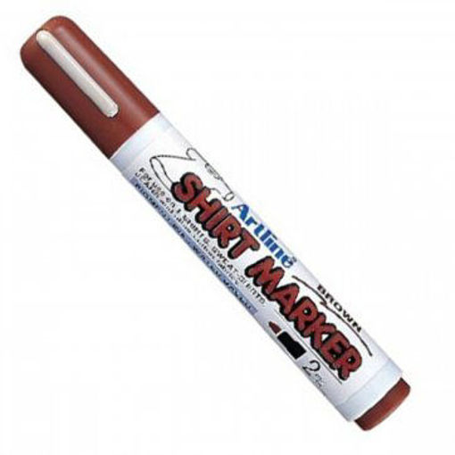 Picture of Shirt Marker Pens Brown 2mm Artline
