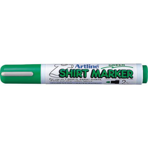 Picture of Shirt Marker Pens Green 2mm Artline
