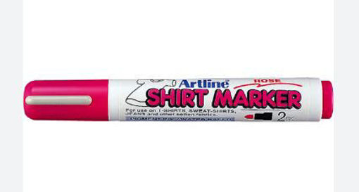 Picture of Shirt Marker Pens Pink 2mm Artline