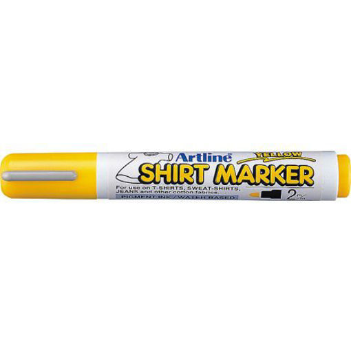 Picture of Shirt Marker Pens Yellow 2mm Artline