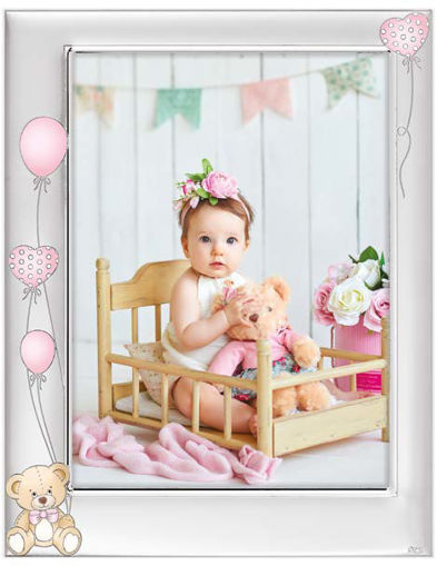 Picture of Silver Frame 10x15cm Pink Zep, Ivan Pink