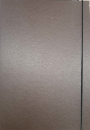 Picture of Skyfile Elastic File 4cm Brown Card board