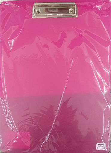 Picture of Clipboard A4 Pink Plastic Tip Top