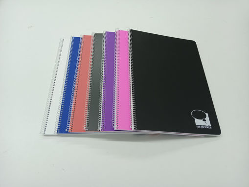 Picture of Spiral Copybook A4 48 Sheets 90gr Seyes MEMOIRES