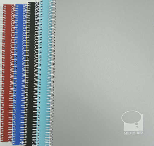 Picture of Spiral Copybook A4 72 Sheets 90gr Seyes MEMOIRES