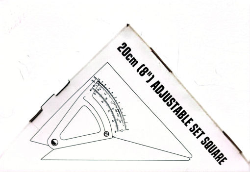 Picture of Square 20cm Transparent 8inch Adjustable