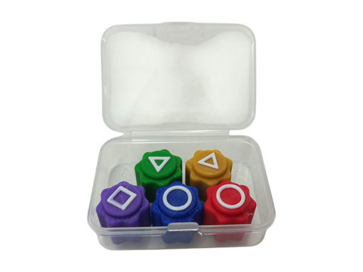 Picture of Squid Game (Set of 5) Plastic Box