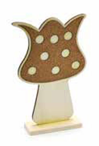 Picture of Wooden Craft With Stand