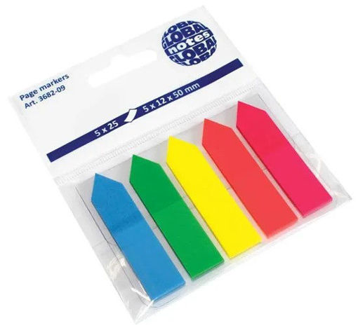 Picture of Stick Notes 12x50mm Fluo Arrow