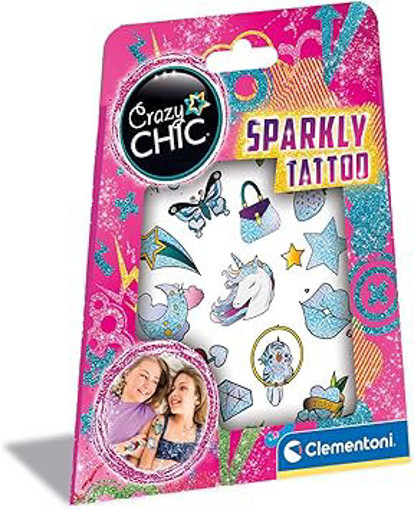 Picture of Stickers Sparkly 10pcs Tattoo Clementoni