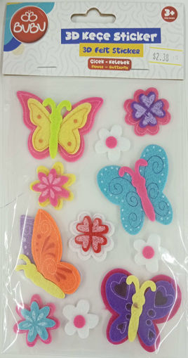 Picture of Stickers Felt Bubu,Butterfly