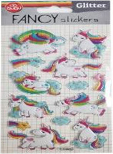 Picture of Stickers Glitter Colors Unicorn Bubu