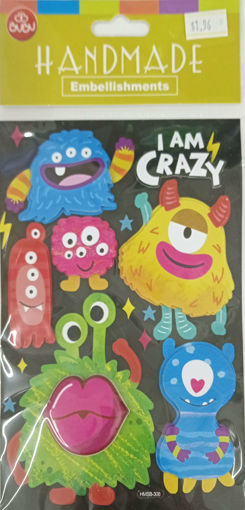 Picture of Stickers Monster Bubu