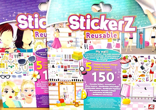 Picture of Stickers 150pcs Reusable 5 Themes