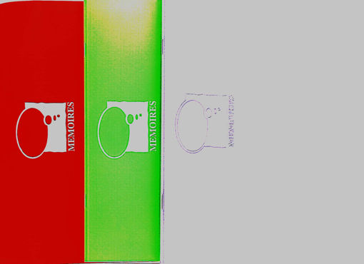 Picture of Stitched Copybook B5 48 Sheets 70gr Seyes MEMOIRES