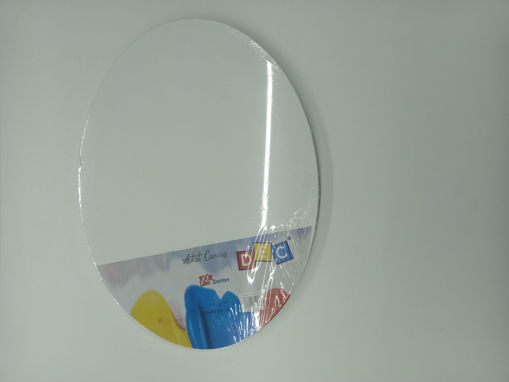 Picture of Stretched Canvas 30x40cm Oval DEC