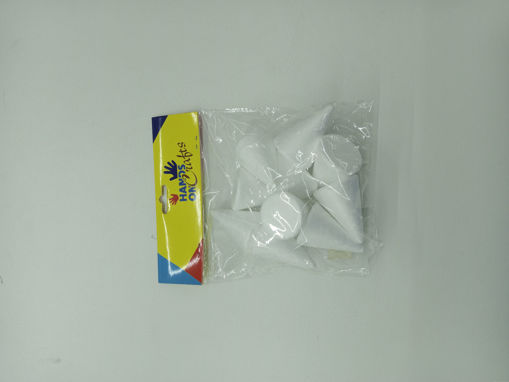 Picture of Styrofoam (Set of 10) 5x6cm Cone Hand Craft
