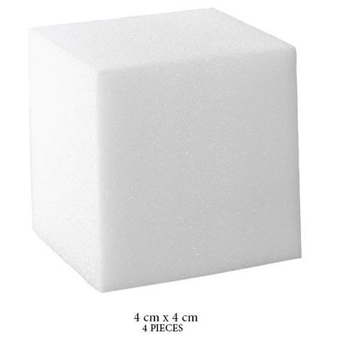 Picture of Styrofoam 4pcs Cube Hand Craft