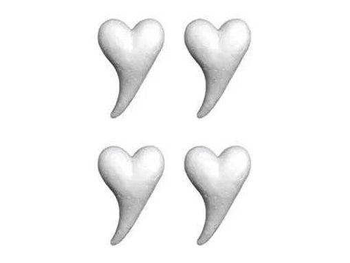 Picture of Styrofoam 4pcs Heart Hand Craft