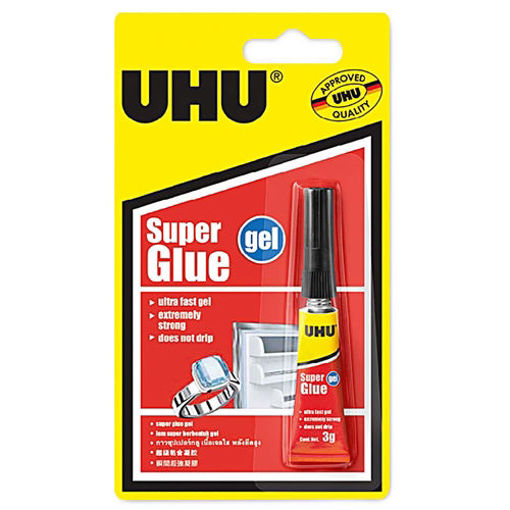 Picture of Super Glue 3gr Gel UHU