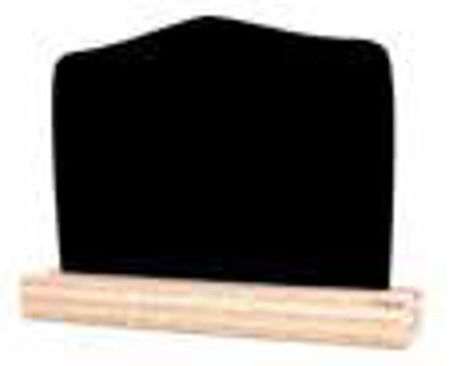 Picture of Chalk Board 6cm Black 7.5cm With Stand Hand Craft