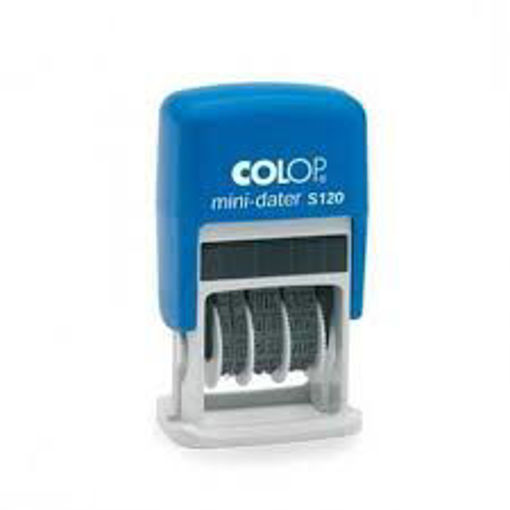 Picture of Office Stamps English Mini Dater Colop