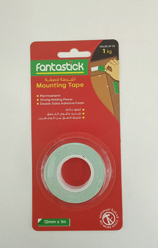 Picture of Tape Double sided 12mmx1m Permanent Fantastick