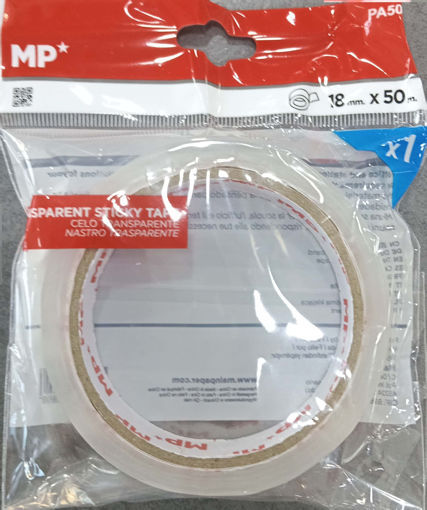 Picture of Tape Transparent Sticky 18mmx50m MP