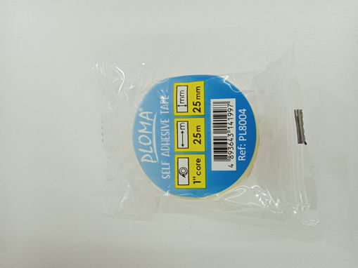 Picture of Tape Transparent Sticky 25mmx25m Ploma