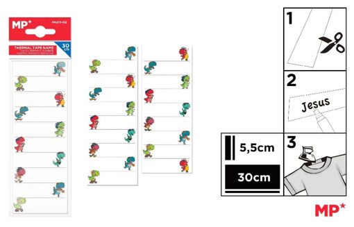 Picture of Textile Label 30cm Adhesive MP