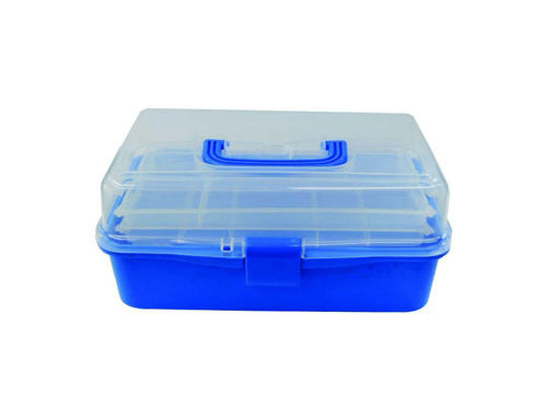 Picture of Tool Box 15x30cm Blue Plastic