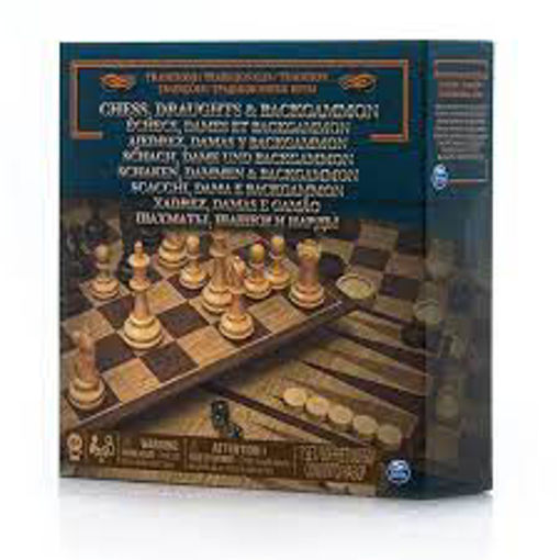 Picture of Foreign Games Age 8+ Spin master, Traditions Chess
