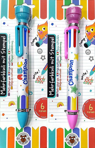Picture of Retractable Pen 6colors Trendhaus