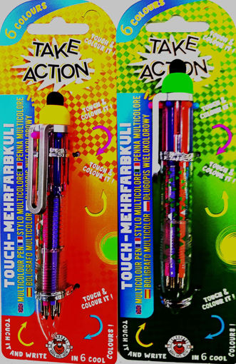 Picture of Retractable Pen 6colors Trendhaus