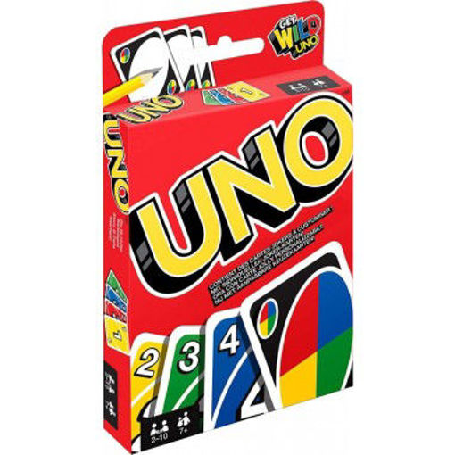 Picture of Foreign Games Age 7+ Mattel, Uno Cards