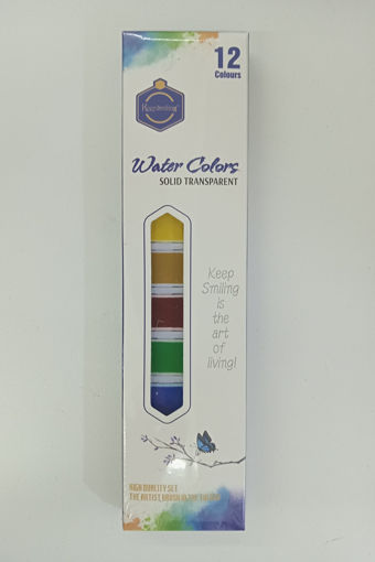 Picture of Watercolor 12colors Solid Keep Smiling