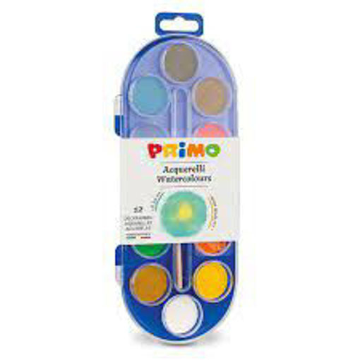 Picture of Watercolor 12colors With Brush Primo