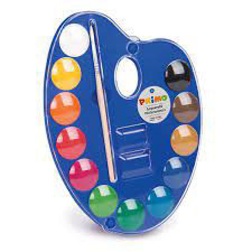 Picture of Watercolor 12colors With Brush Primo