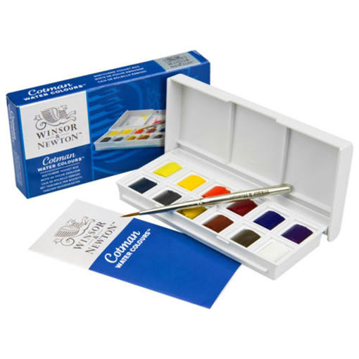 Picture of Watercolor 12colors With Brush Winsor&Newton