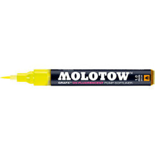 Picture of Watercolor Marker Fluo Yellow 1mm Molotow