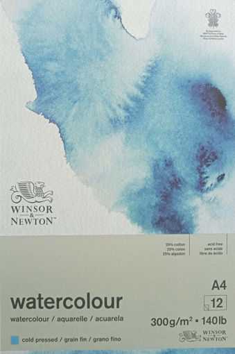 Picture of Watercolour A4 12 Sheets White 300gr Winsor&Newton