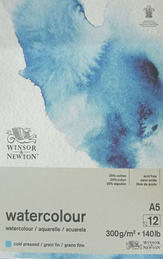 Picture of Watercolour A5 12 Sheets White 300gr Winsor&Newton